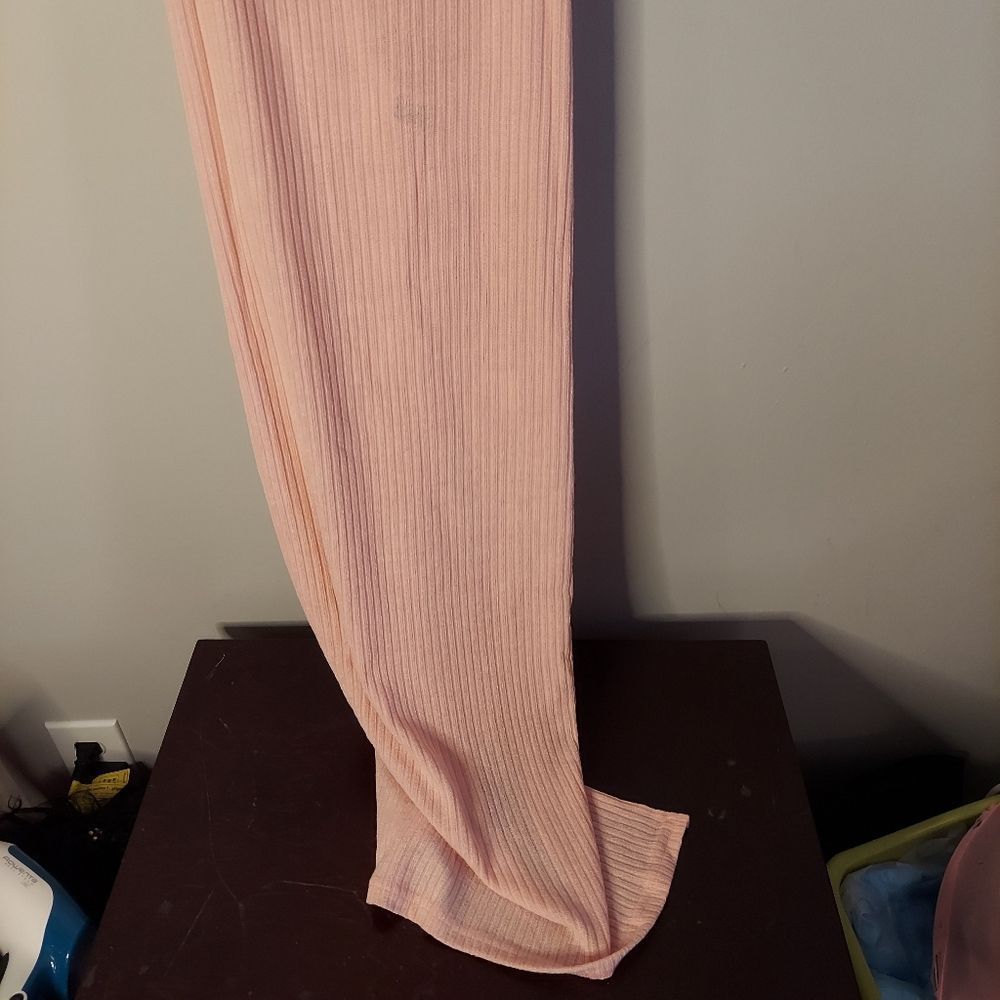 Solid Crisscross Cami Lounge Dress - Picture 5 of 10